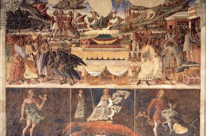 Cosimo Tura Triumph of Mercury China oil painting art